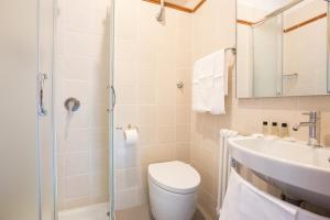 Koupelna v ubytování Hotel Trastevere