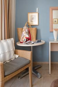 Posezení v ubytování Dedalos Hotel