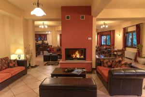 Posezení v ubytování Hotel Oreades