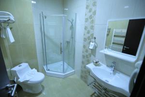 Koupelna v ubytování Hotel Meliss