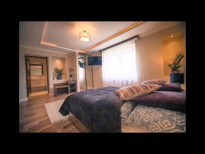 TV a/nebo společenská místnost v ubytování PIANO CAFE b&b