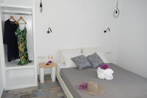 Posteľ alebo postele v izbe v ubytovaní Depis Luxury Suites