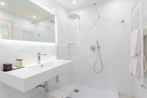 Koupelna v ubytování Hotel Columbia Wellness & Spa