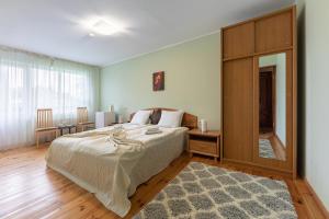 Postel nebo postele na pokoji v ubytování Valensija