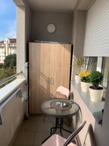 Balkón nebo terasa v ubytování Apartment Rosa