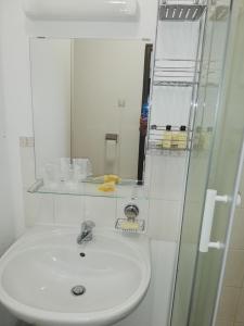 Koupelna v ubytování F2 de la digue Verdun