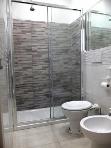 Koupelna v ubytování Guest Planet