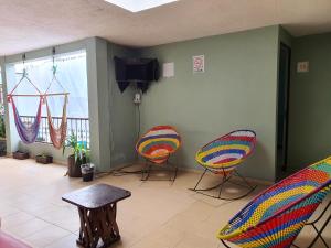 TV/Unterhaltungsangebot in der Unterkunft Hierba De Conejo Hostel