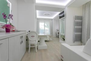Koupelna v ubytování Boutique Hotel Paradiso Bovelacci
