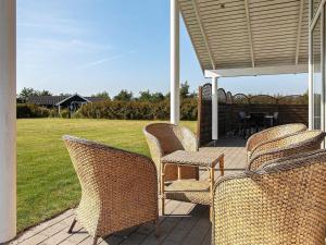 Posezení v ubytování 12 person holiday home in Idestrup-By Traum