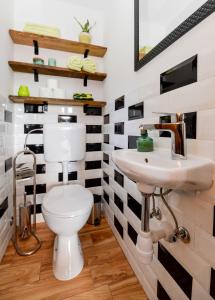 Koupelna v ubytování Vila Countryhouse Pijevci