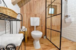 Koupelna v ubytování Vila Countryhouse Pijevci