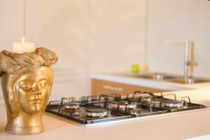 Köök või kööginurk majutusasutuses B&B Attico Taranto