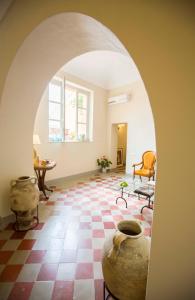 Istumisnurk majutusasutuses B&B Attico Taranto