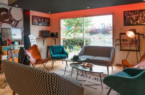 Posezení v ubytování Ibis Styles Toulouse Blagnac Aéroport