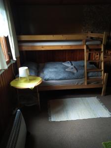 Letto o letti in una camera di Na Jamajce