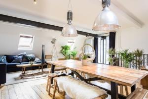 Istumisnurk majutusasutuses The Composer Loft