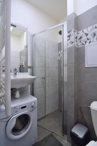 Kúpeľňa v ubytovaní Apartman Veronika