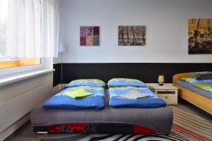 Posteľ alebo postele v izbe v ubytovaní Apartman Veronika