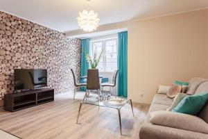 Część wypoczynkowa w obiekcie AbsyntApartments 24 Rynek Wrocław