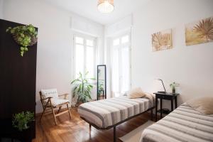 Postel nebo postele na pokoji v ubytování Bed&Bra