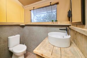 Koupelna v ubytování Camping Park Umag Glamping