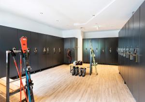 Posilňovňa alebo fitness centrum v ubytovaní Seiblishof Superior Hotel Ischgl