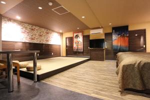 Ruang duduk di Chiba sta 1min J hotel 2020 Open