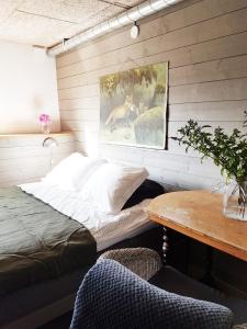 Säng eller sängar i ett rum på Topperyd Bed & Breakfast