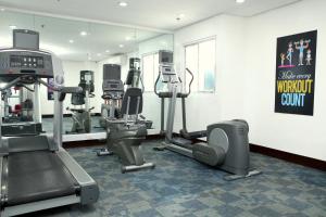 Fitnesscenter och/eller fitnessfaciliteter på Centtro Residences