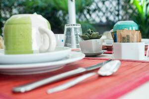 Jedlo v ubytovaní bed & breakfast alebo blízkom okolí