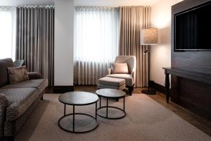 Posezení v ubytování Lapland Hotels Bulevardi
