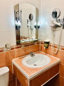 Koupelna v ubytování Hotel Palace Ukraine