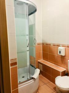 Koupelna v ubytování Hotel Palace Ukraine