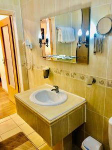 Koupelna v ubytování Hotel Palace Ukraine