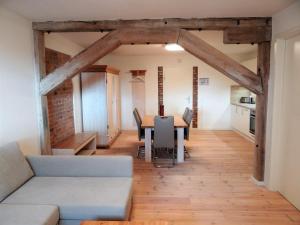 Posezení v ubytování Speicher Residenz Barth E2 App10