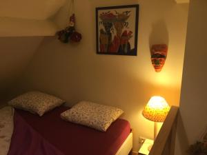 Postel nebo postele na pokoji v ubytování B&B Het Colettientje