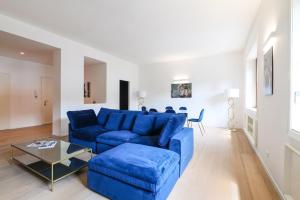 Svetainės erdvė apgyvendinimo įstaigoje Contempora Apartments - Turati 4 Bedrooms Apartment
