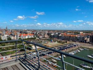 Nespecifikovaný výhled na destinaci Blankenberge nebo výhled na město při pohledu z apartmánu