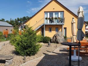 Zahrada ubytování Apartmenthaus in Walle