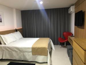 Voodi või voodid majutusasutuse Resort Granja Brasil Itaipava Piscinas aquecidas toas +11 fotot