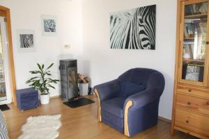 Posezení v ubytování Krásný apartmán v bráně Lužických hor