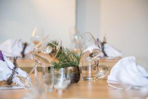 Apparthotel Feldhof - Living and Bistro italokat is kínál