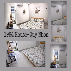 Кровать или кровати в номере 1984House