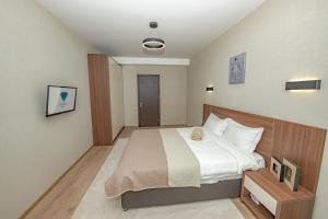 Letto o letti in una camera di Crystal Residence
