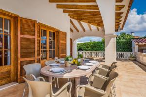 Balkon lub taras w obiekcie Villa Menorca Jalima 1 by Mauter Villas