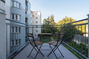 Balkón alebo terasa v ubytovaní Caring Family Apartment Close To The Center
