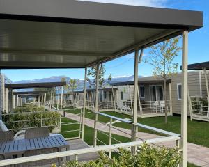 A balcony or terrace at IdeaLazise Camping and Village