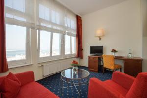 TV/Unterhaltungsangebot in der Unterkunft Strandhotel Ostfriesenhof