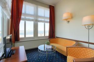 Zona d'estar a Strandhotel Ostfriesenhof